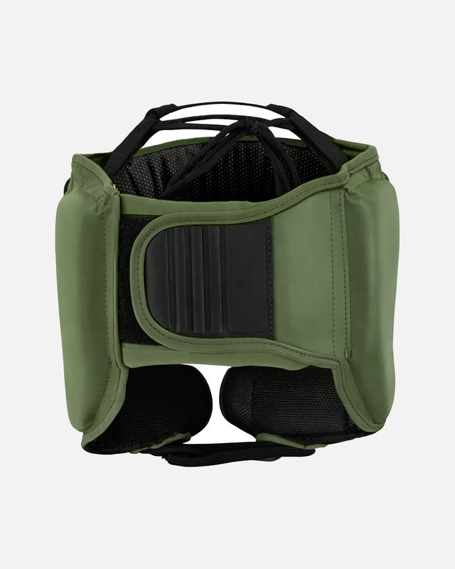 Casque de boxe Adidas Power 50 – Vert/Rouge