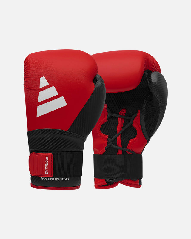 Gants de boxe Adidas Hybrid 250 Duo – Rouge/Noir