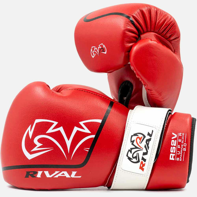 Rival Bokshandschoenen Super Sparring RS2V - Rood