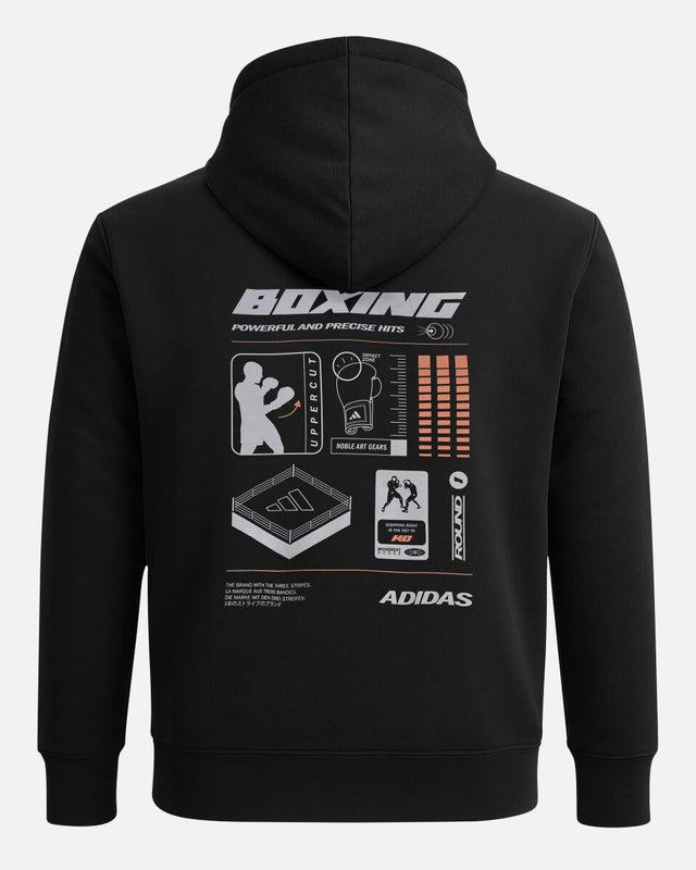 Mikina Adidas Boxing Graphic Line – Černá (ADIGLHD26B1-90000)