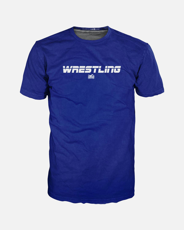 Phantom Athletics T-Shirt EVO Wrestling – Blau