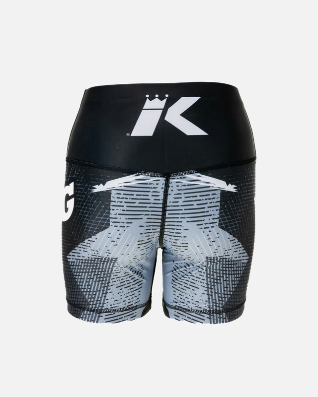 King Pro Boxing Kompressionsshorts Shadow 1 für Damen – Schwarz