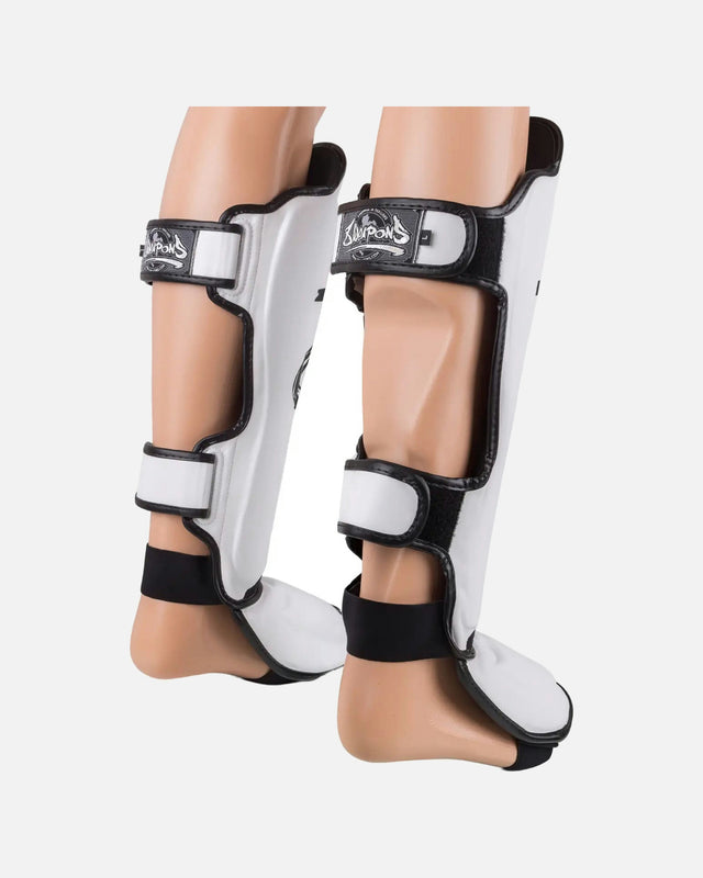 8 WEAPONS Shin guards BIG 8 Premium – White