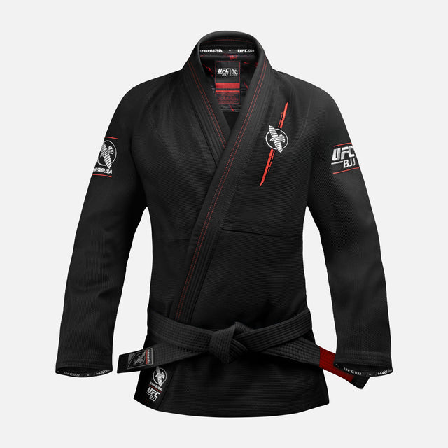 Kimono de BJJ Hayabusa x UFC Lightweight para mujer – Negro