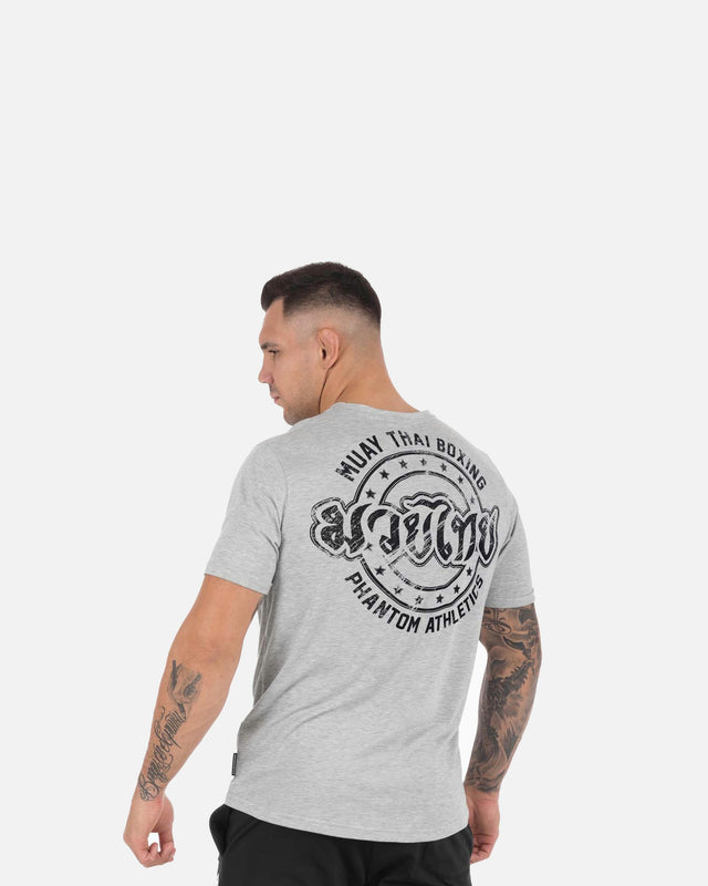 T-Shirt Muay Thai Phantom Athletics – Gris