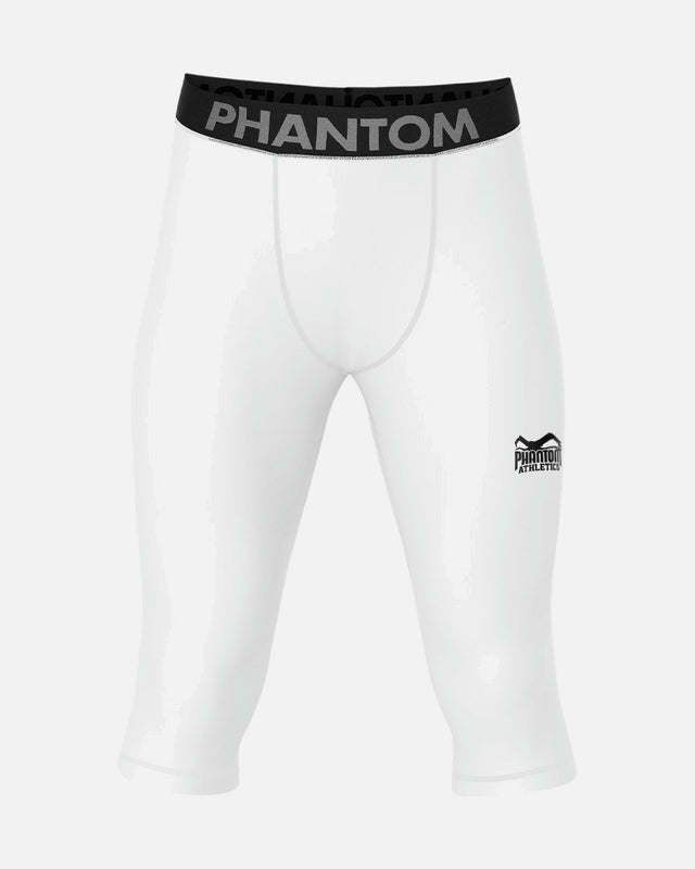 Phantom Athletics Kompressionsshorts APEX 3/4 – Weiß