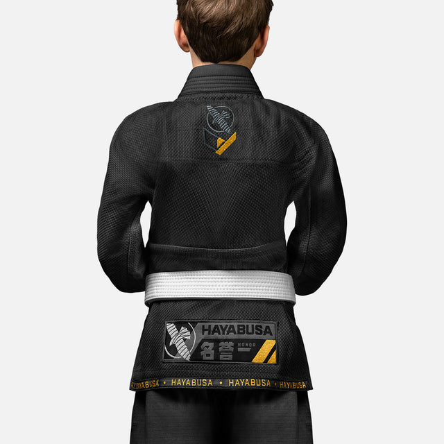 Kimono de BJJ Hayabusa Ascend Niños – Negro