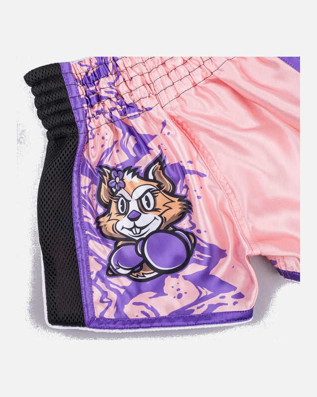 Pantalones de Muay Thai 8 WEAPONS Jenny - Rosa