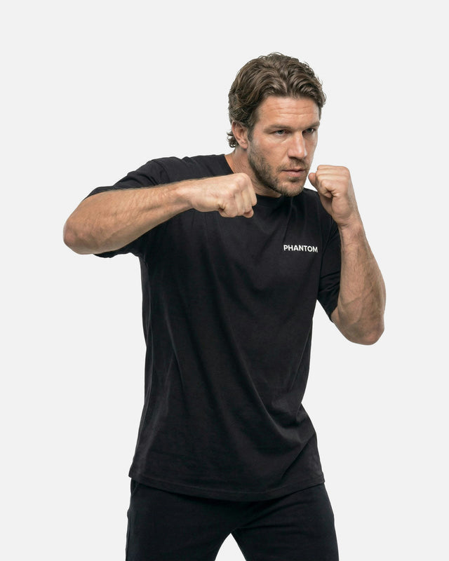 Camiseta Phantom Athletics Superior – Negro