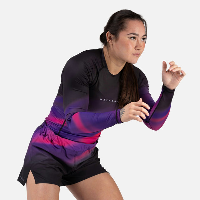 Hayabusa MMA-Shorts Apex Nova Lightweight Damen – Lila