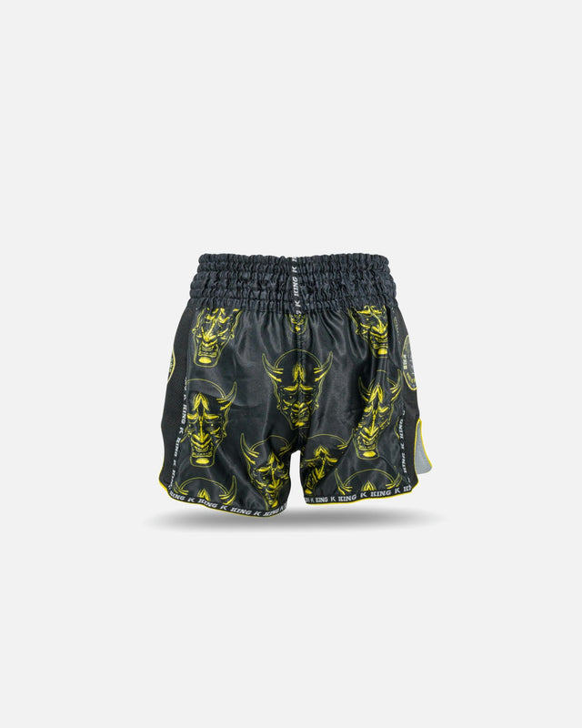 Pantalones de Muay Thai King Pro Boxing Devil – Negro