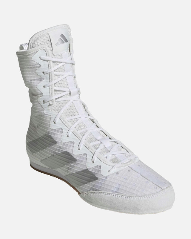 Adidas Boxschuhe Box Hog 4 – Weiß/Silber