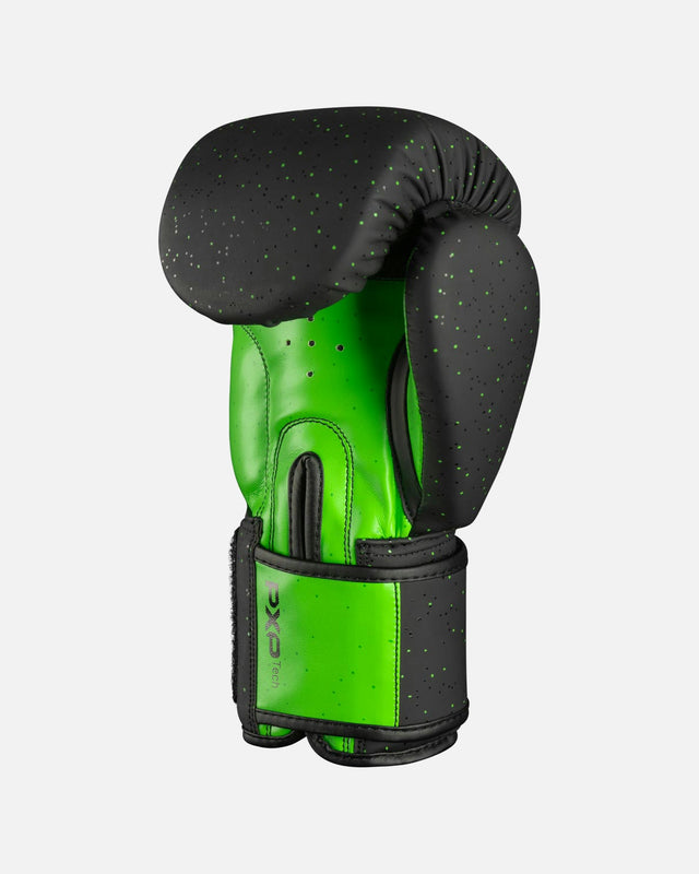 Guantes de boxeo Phantom Athletics Galaxy – Negro/Verde Neón