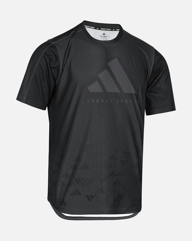 Adidas T-Shirt Tech Line – Schwarz/Grau