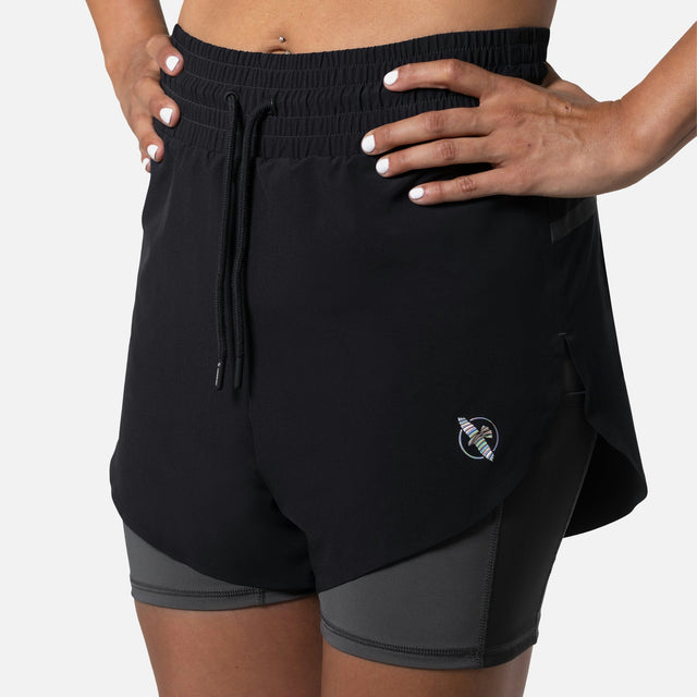 Pantalones de entrenamiento Hayabusa para mujer - Negro