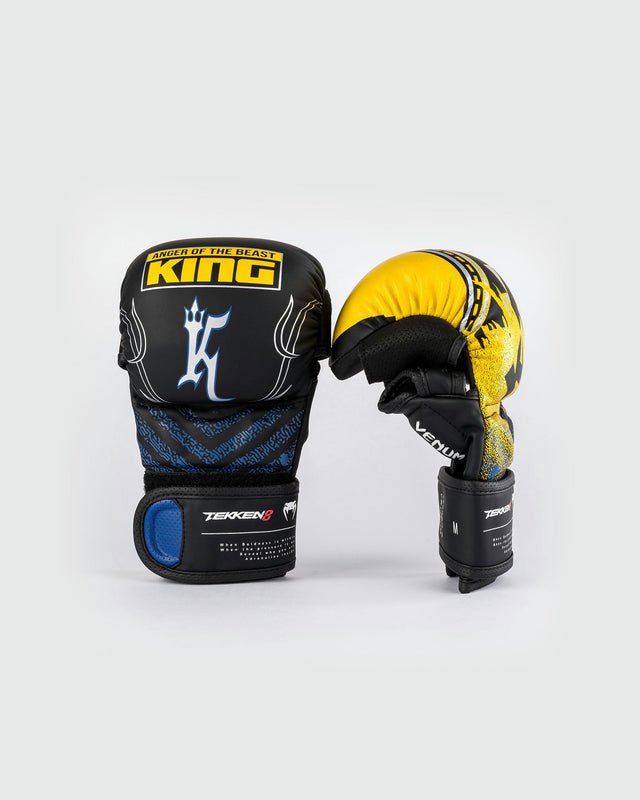 Gants de MMA Venum x TEKKEN 8 King – Noir/Jaune