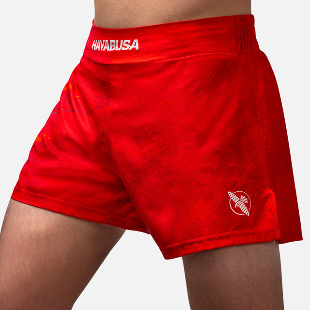 Shorts de Muay Thai Hayabusa Arrow – Rouge