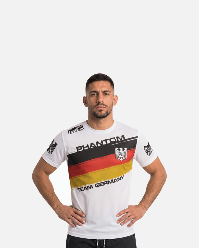 Camiseta de entrenamiento Phantom Athletics EVO – Blanco