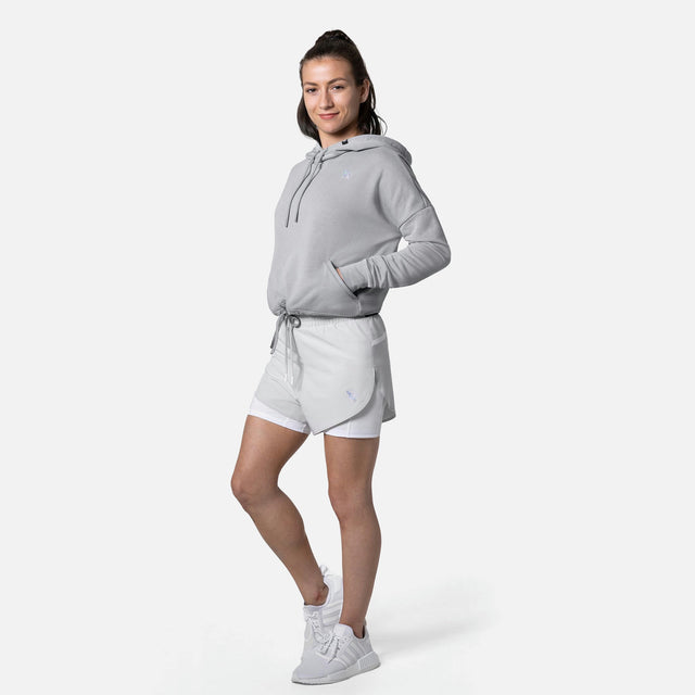 Pantaloncini da allenamento Hayabusa da donna – Grigio