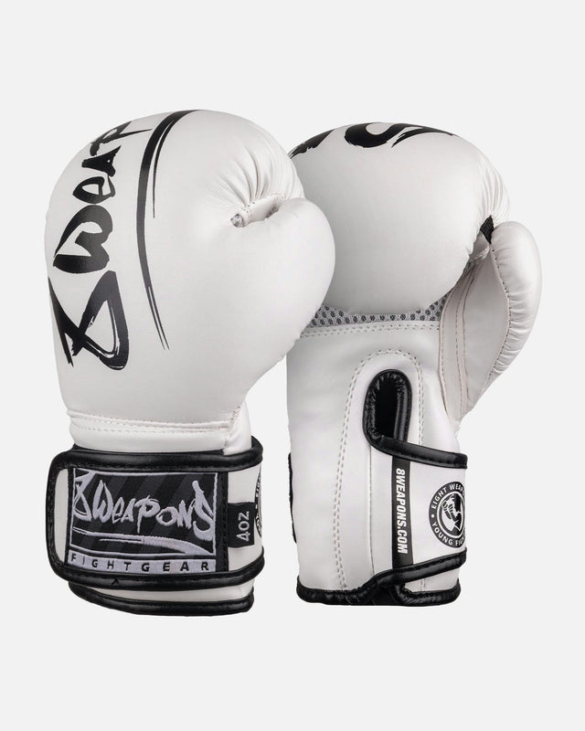 8 WEAPONS Bokshandschoenen Unlimited 2.0 - Wit/Zwart