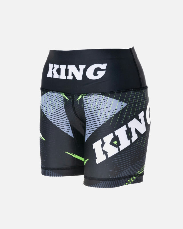 Pantaloncini a compressione King Pro Boxing Shadow 2 da donna – Nero
