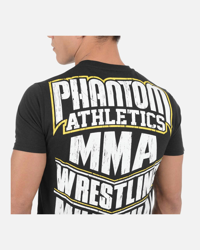 Phantom Athletics T-Shirt MMA Sports – Black