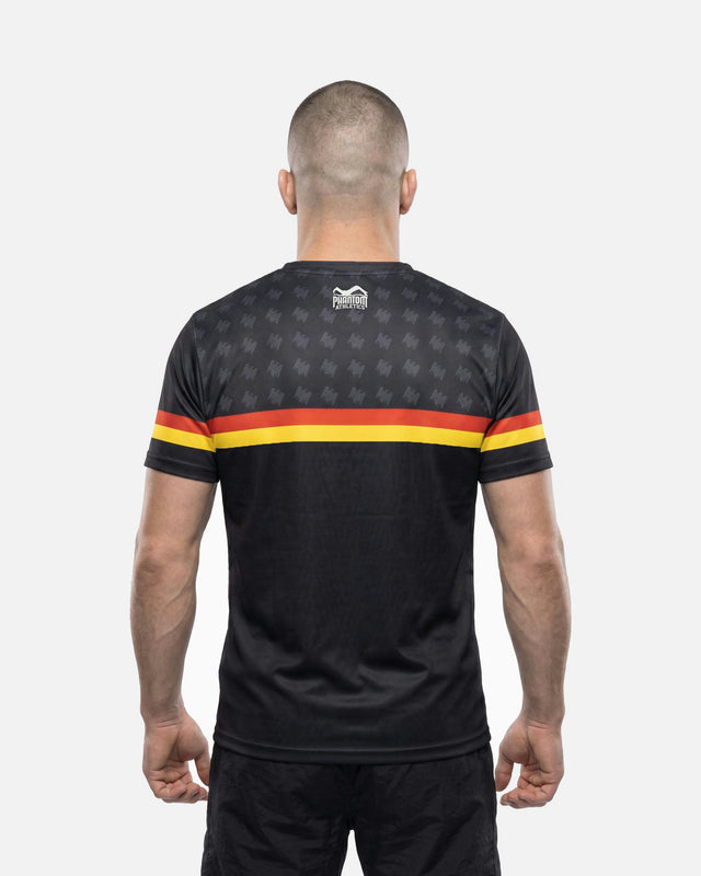 Phantom Athletics T-Shirt EVO+ Germany – Schwarz/Rot/Gold