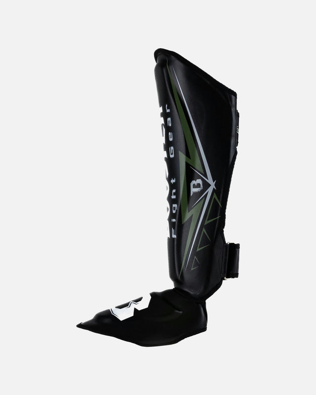 Protège-tibias Booster Warrior – Noir