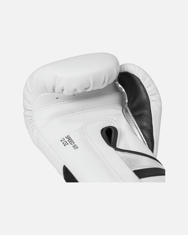 Gants de boxe Adidas Speed 501 – Blanc/Noir