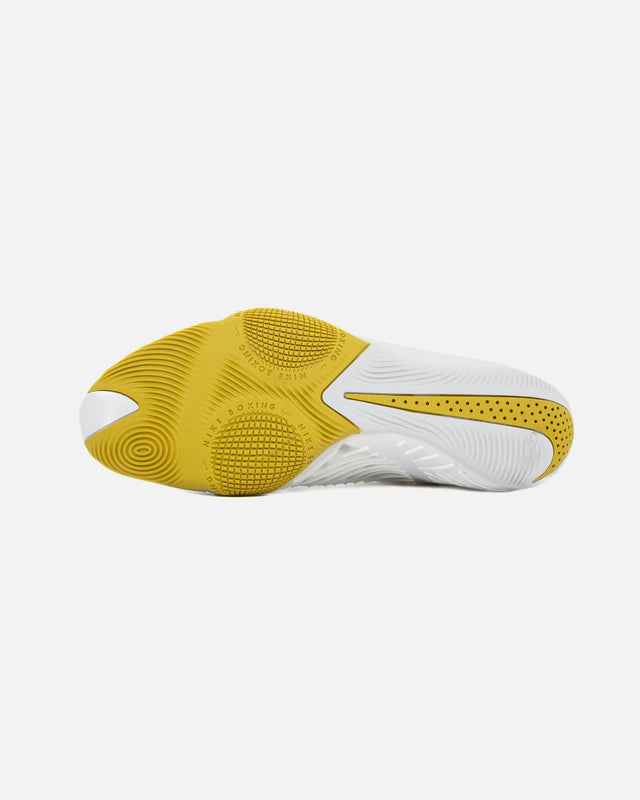 Chaussures de boxe Nike HyperKO 3 – Blanc/Or