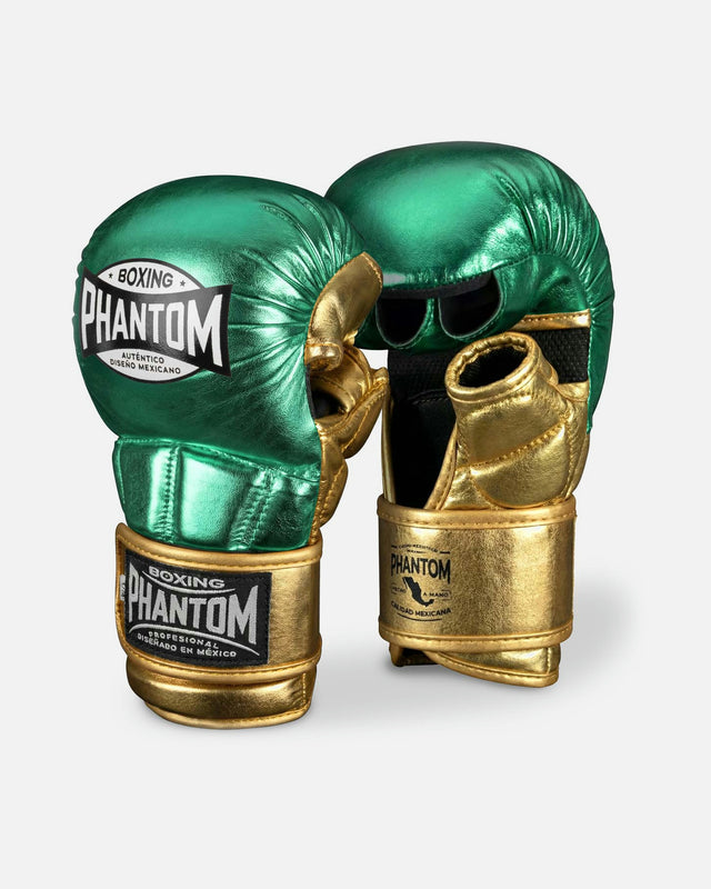 Phantom Athletics MMA-Handschuhe Mexico – Grün/Gold