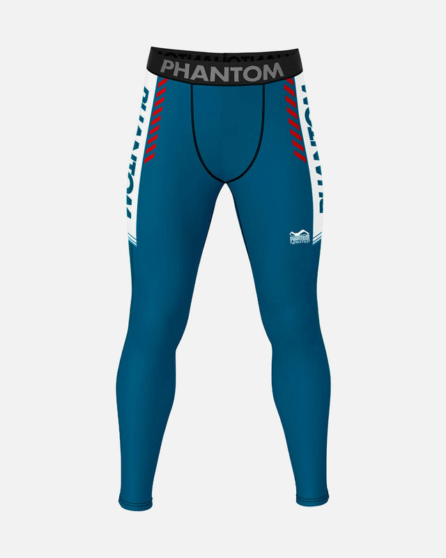 Phantom Athletics Compressie Shorts APEX - Blauw