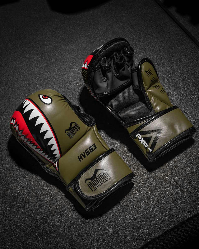 Phantom Athletics MMA-handskar Fight Squad – Armygrön