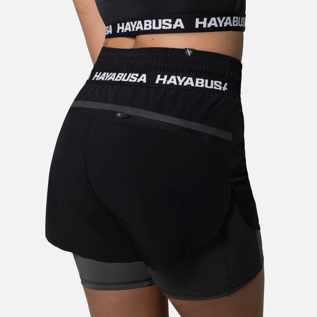 Pantalones de entrenamiento Hayabusa para mujer - Negro