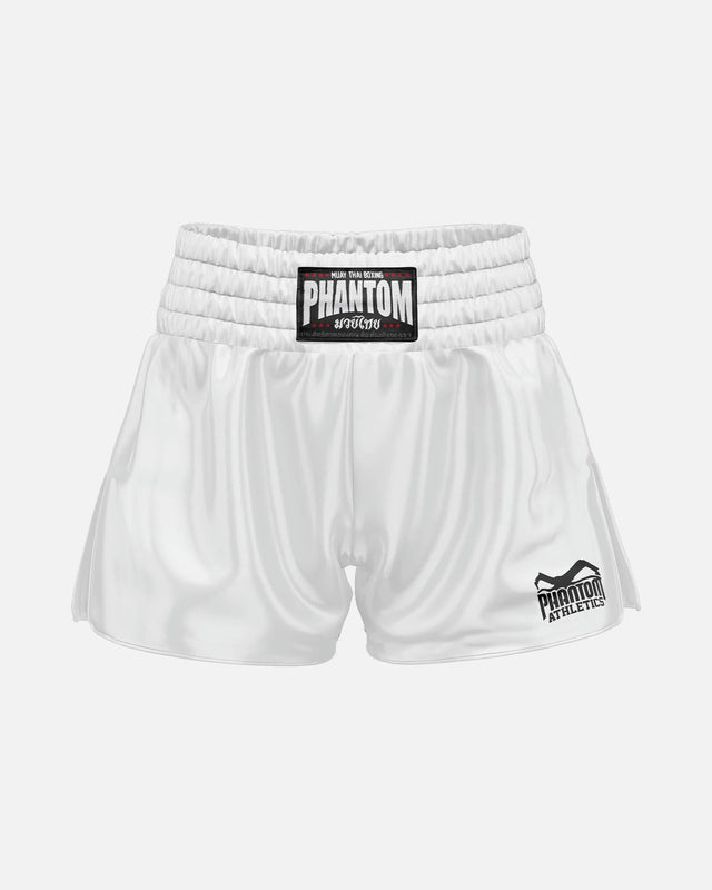 Spodenki Muay Thai Phantom Athletics Team – Białe