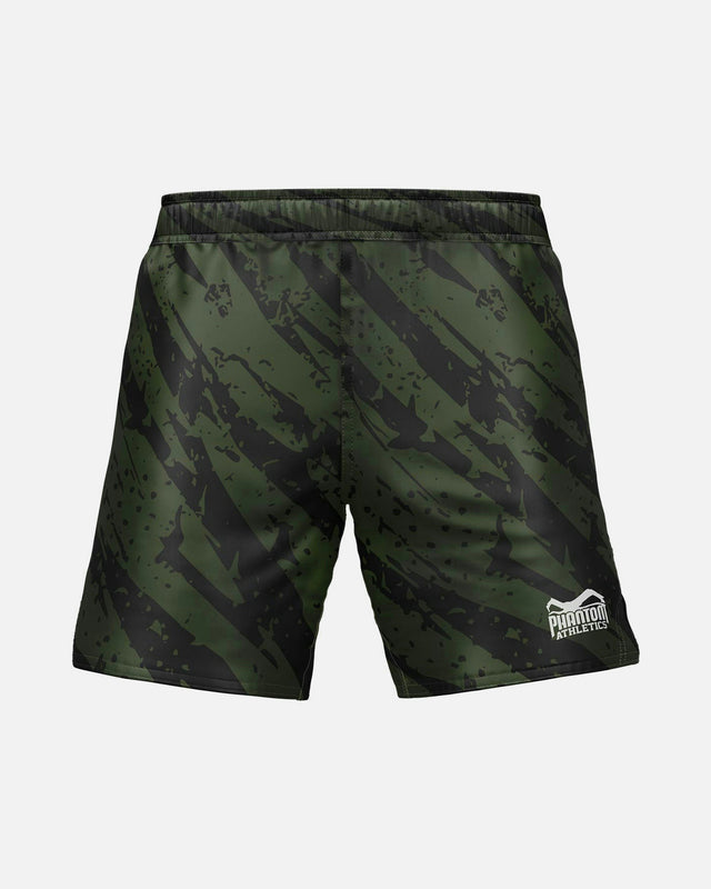 Phantom Athletics MMA Shorts EVO Tiger Camo - Grijs