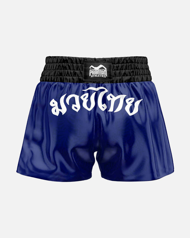Shorts de Muay Thai Phantom Athletics Sak Yant – Bleu