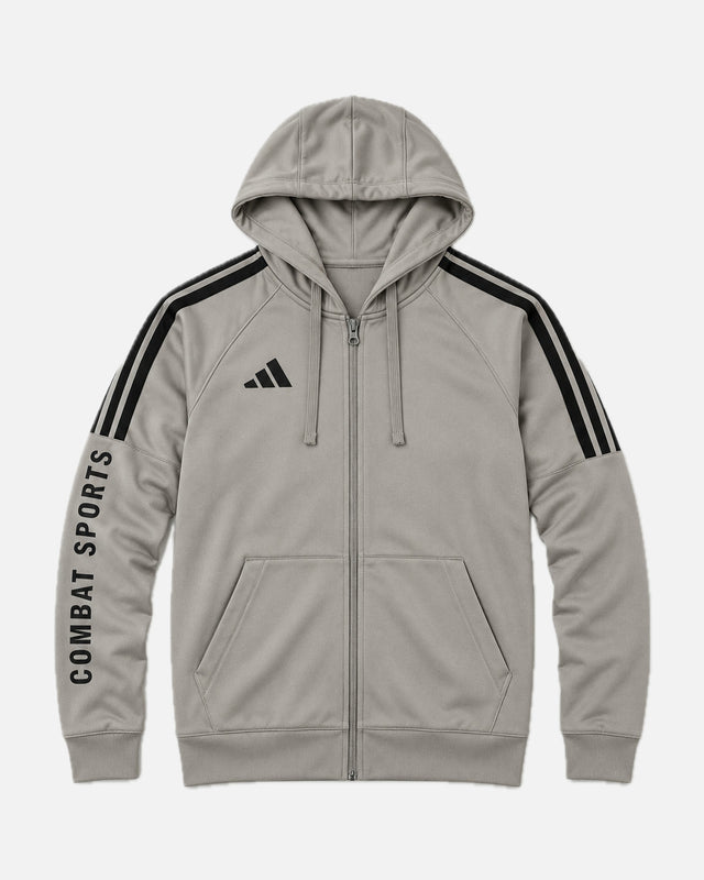 Adidas Community Sports Training Jacket – Grey/Black