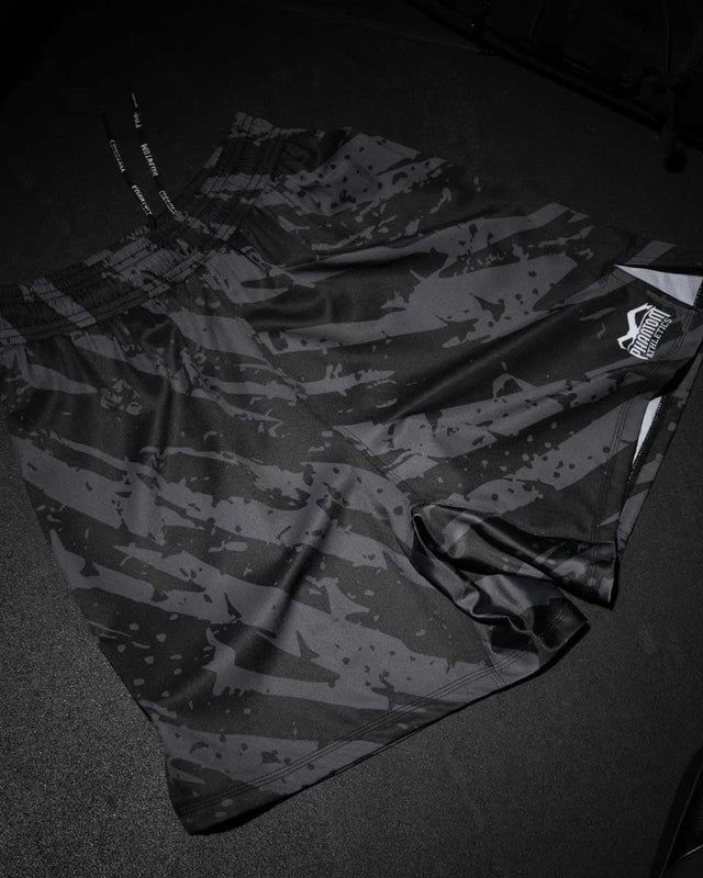 Phantom Athletics MMA Shorts EVO Tiger Camo - Grijs