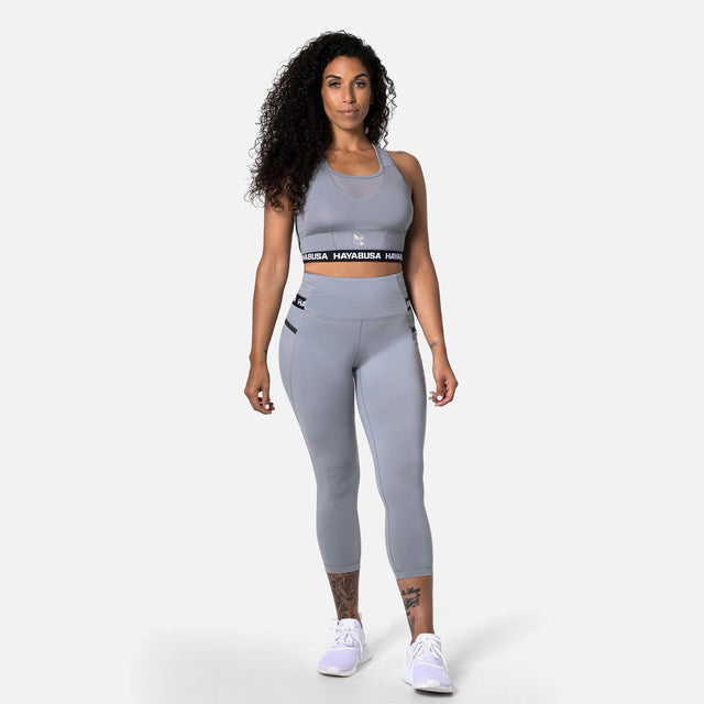 Hayabusa Leggings High Rise 3/4 Damen – Grau
