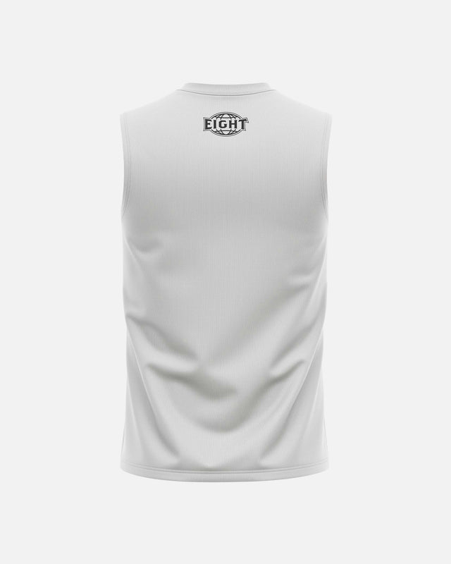 8 WEAPONS Tank Top Bangkok - Wit/Zwart