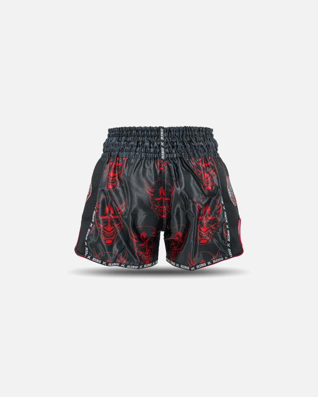 Pantaloncini Muay Thai King Pro Boxing Devil – Nero