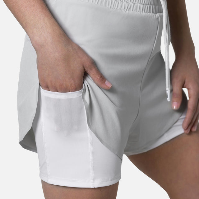 Pantaloncini da allenamento Hayabusa da donna – Grigio