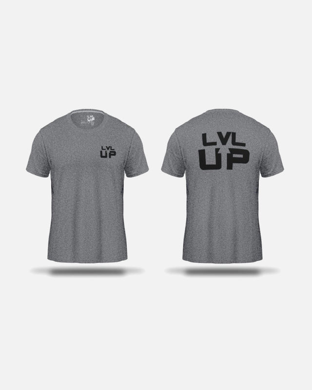 LVL UP T-Shirt TS - Grijs