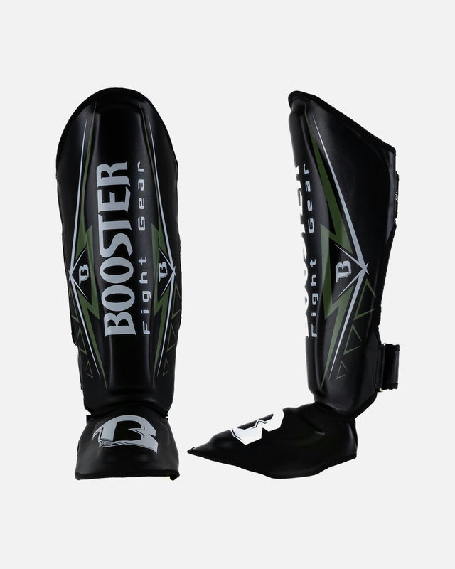 Protège-tibias Booster Warrior – Noir