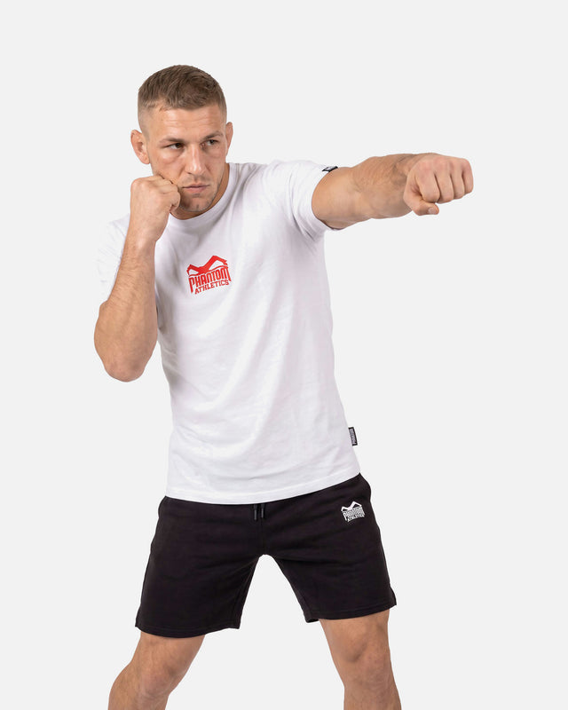 Phantom Athletics T-shirt Team – Bianco/Rosso