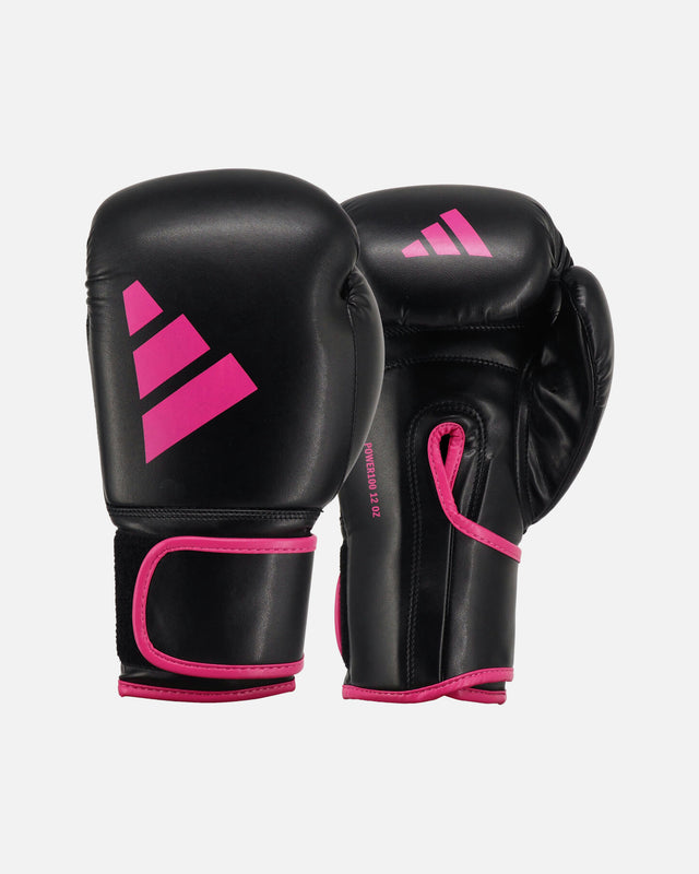 Adidas Bokshandschoenen Power 100 - Zwart/Roze