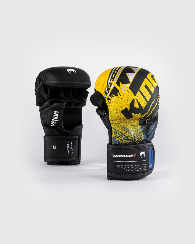 Gants de MMA Venum x TEKKEN 8 King – Noir/Jaune