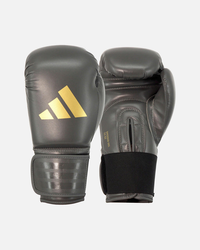 Gants de boxe Adidas Speed 50 – Anthracite/Or