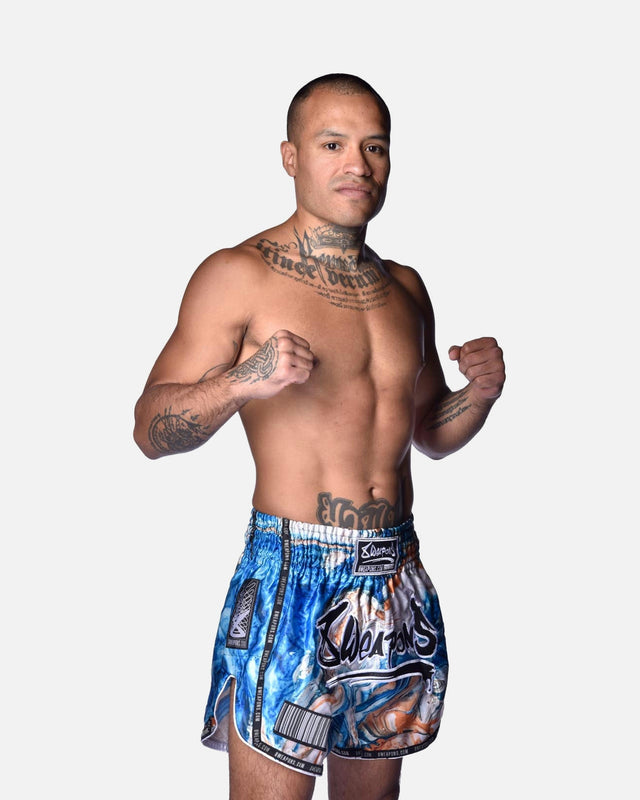 Shorts de Muay Thai 8 WEAPONS Vivo Vertigo – Multicolore